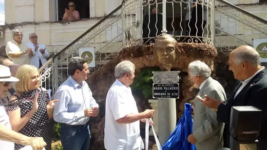 INAUGURAÇÃO - BUSTO MÁRIO PALMÉRIO